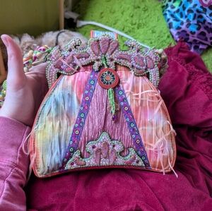 Mary Frances Colorful Beaded Women's Bag